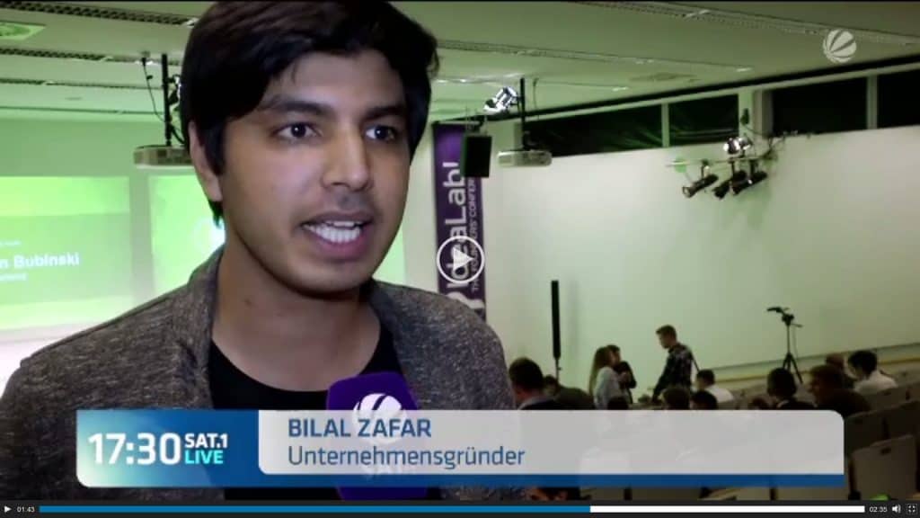 Bilal Zafar bei Sat.1