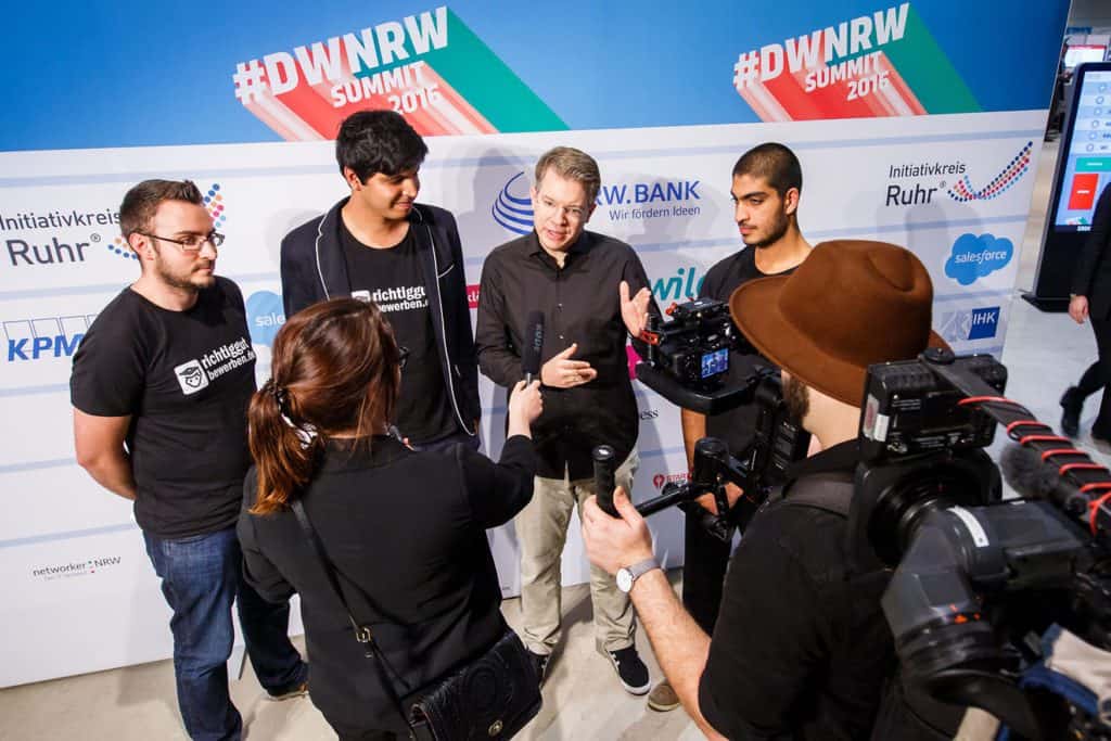 Digitale Wirschaft NRW, 1. DWNRW Summit im Sanaa Gebäude auf Zollerein am 25.11.2016. Foto: Udo Geisler